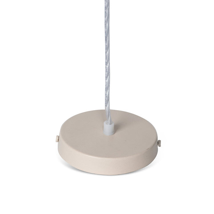 Lavisa Aruba Jute Woven Cone Pendant Light hanging with natural rattan and jute texture (View 3)