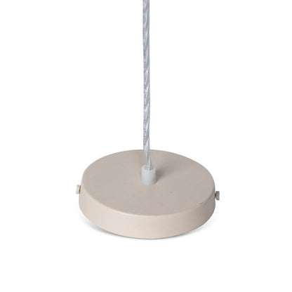 Lavisa Aruba Jute Woven Cone Pendant Light hanging with natural rattan and jute texture (View 3)
