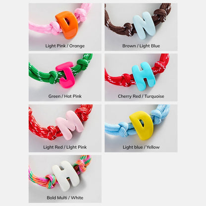 Lavisa - Custom Initial Enamel Bubble Bracelet Personalized Jewelry - Product Gallery View 7