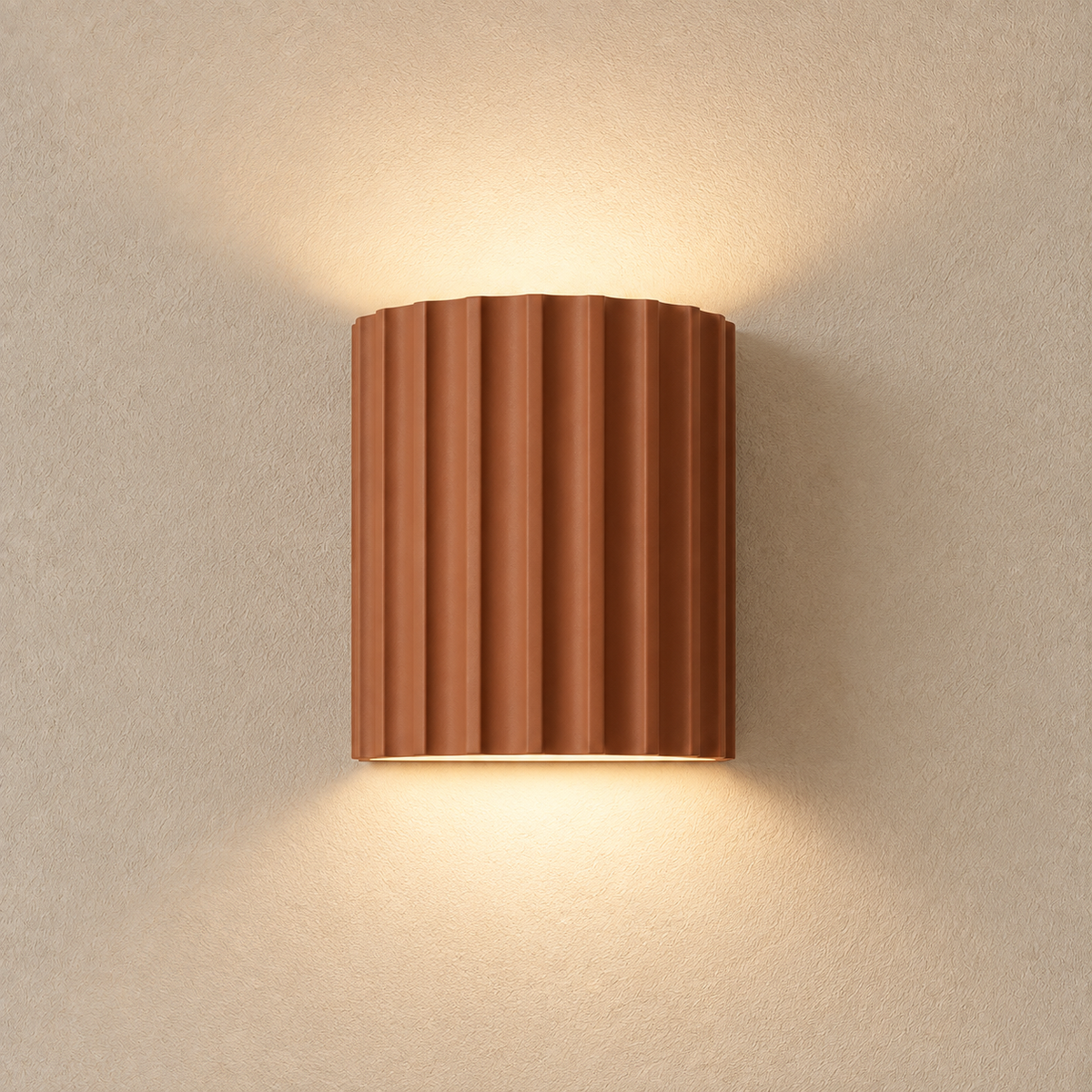 Lavisa - Modern Fluted Wall Sconce