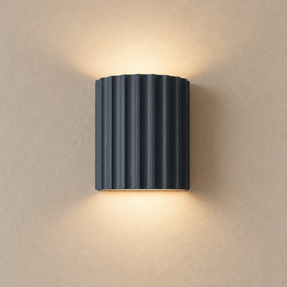Lavisa - Modern Fluted Wall Sconce