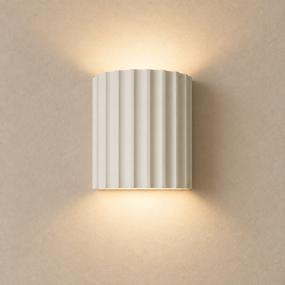 Lavisa - Modern Fluted Wall Sconce