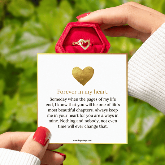 Lavisa - Forever In My Heart Adjustable Ring