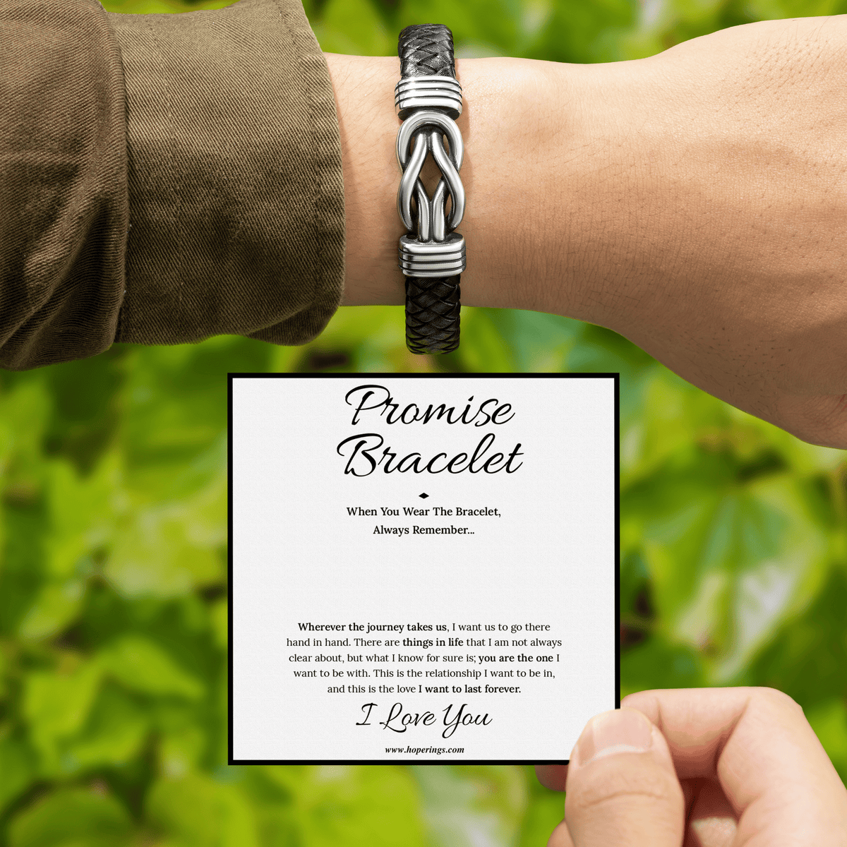 Lavisa - Forever Linked Promise Bracelet