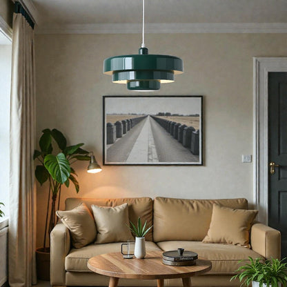 Lavisa - Retro Tiered Saucer Pendant Light