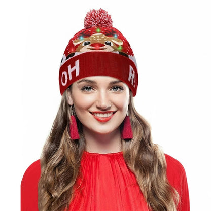 Lavisa - Light Up LED Christmas Knit Hat