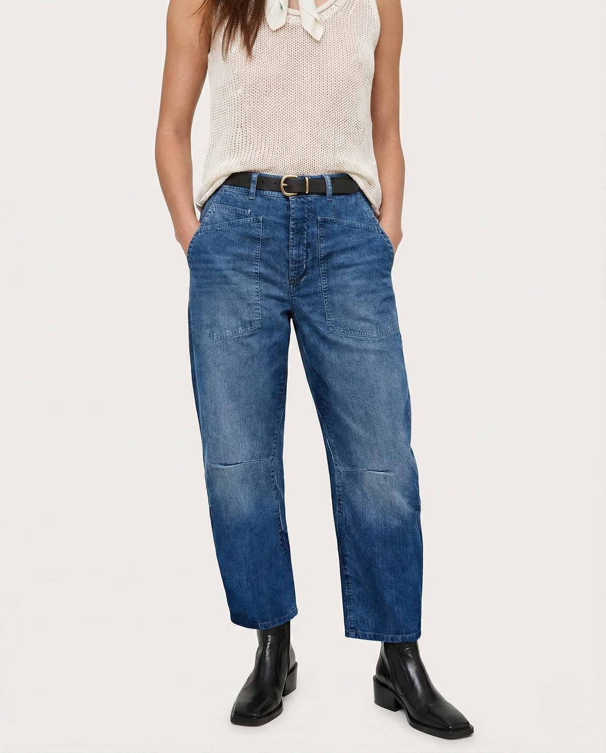 Lavisa - Camden Structured Barrel Leg Jeans