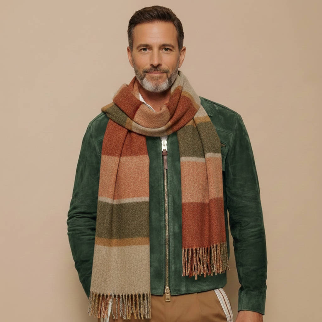 Lavisa - Retro Lapel Suede Jacket for Men