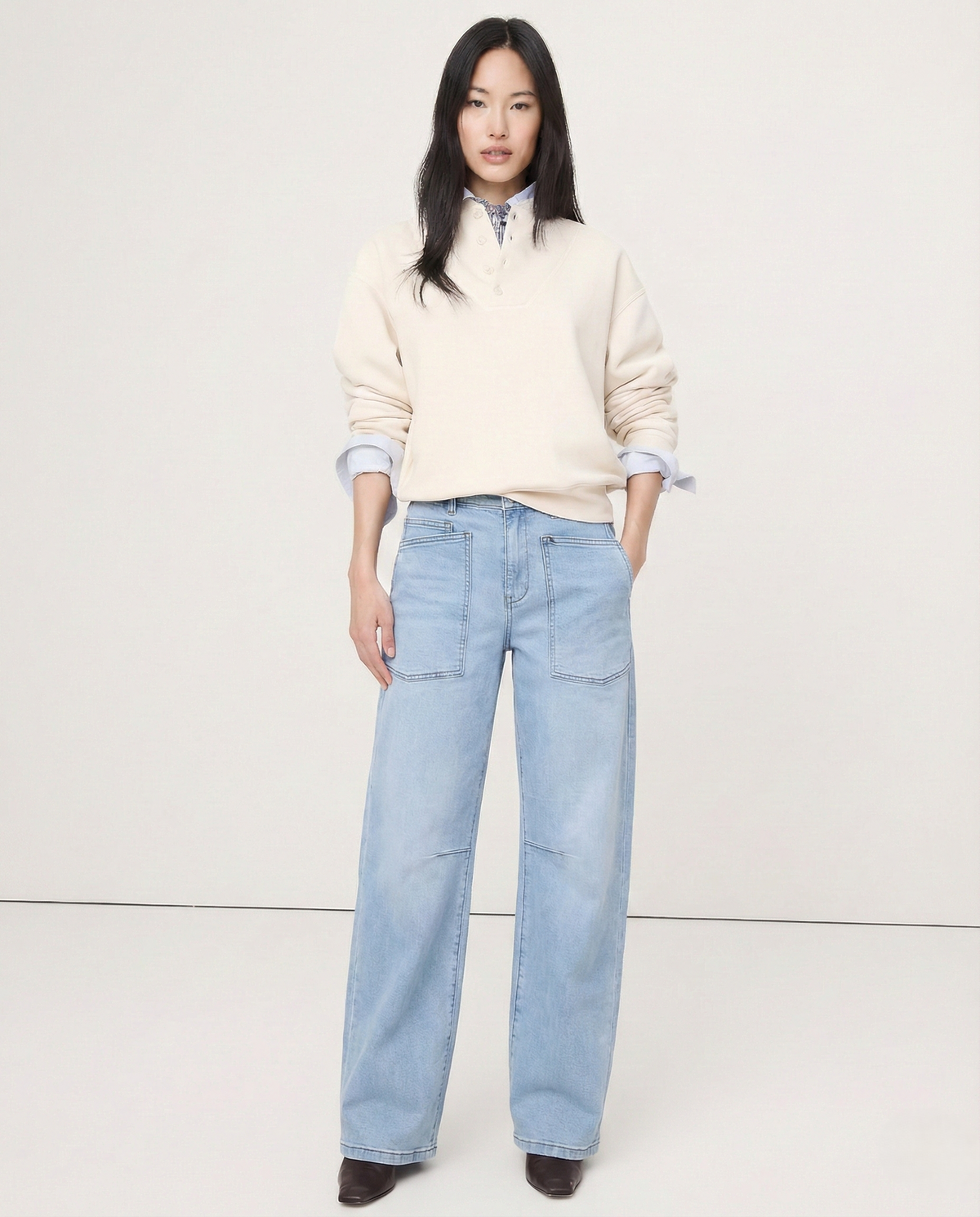 Lavisa - Camden Structured Barrel Leg Jeans