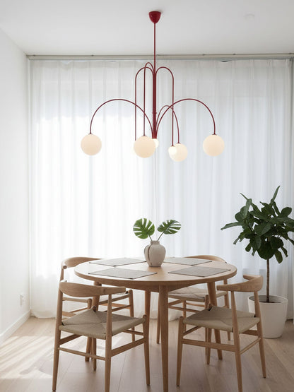 Lavisa - Modern Arc Globe LED Pendant Light