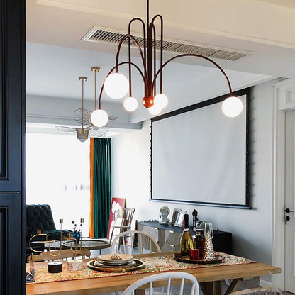 Lavisa - Modern Arc Globe LED Pendant Light