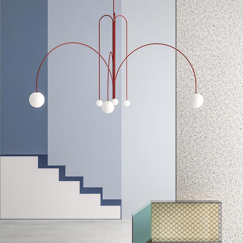 Lavisa - Modern Arc Globe LED Pendant Light