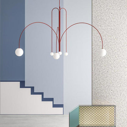 Lavisa - Modern Arc Globe LED Pendant Light