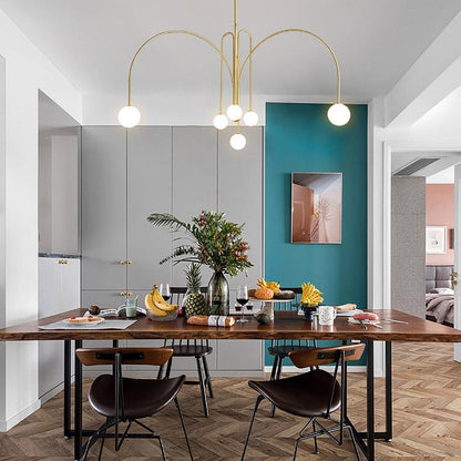Lavisa - Modern Arc Globe LED Pendant Light