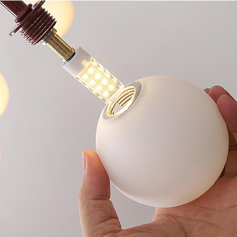 Lavisa - Modern Arc Globe LED Pendant Light
