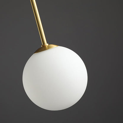 Lavisa - Modern Arc Globe LED Pendant Light