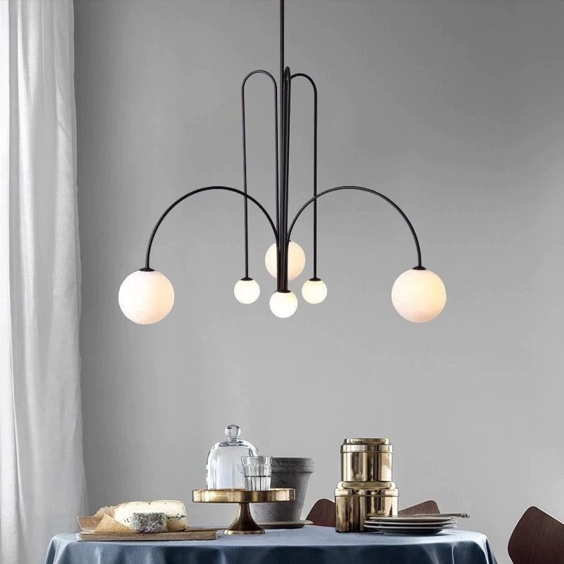 Lavisa - Modern Arc Globe LED Pendant Light
