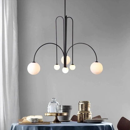 Lavisa - Modern Arc Globe LED Pendant Light