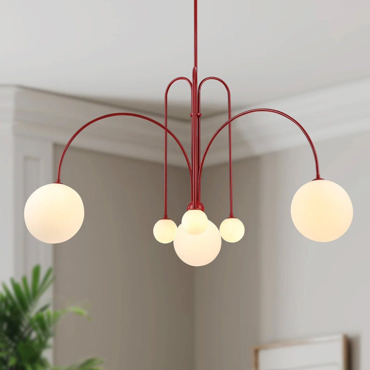 Lavisa - Modern Arc Globe LED Pendant Light
