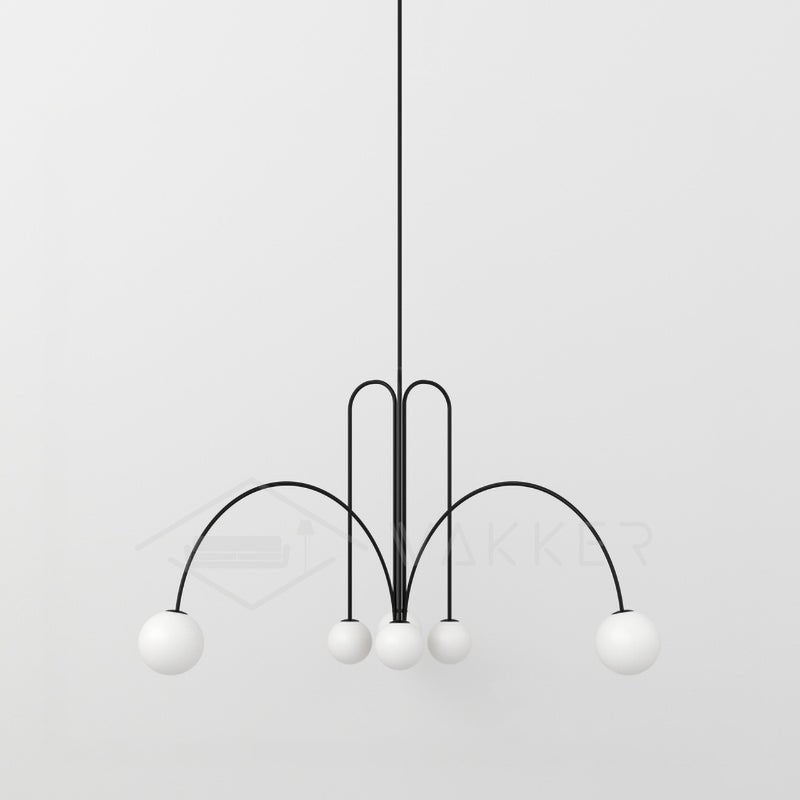 Lavisa - Modern Arc Globe LED Pendant Light