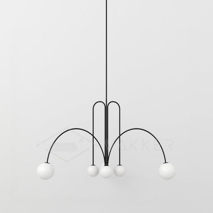 Lavisa - Modern Arc Globe LED Pendant Light