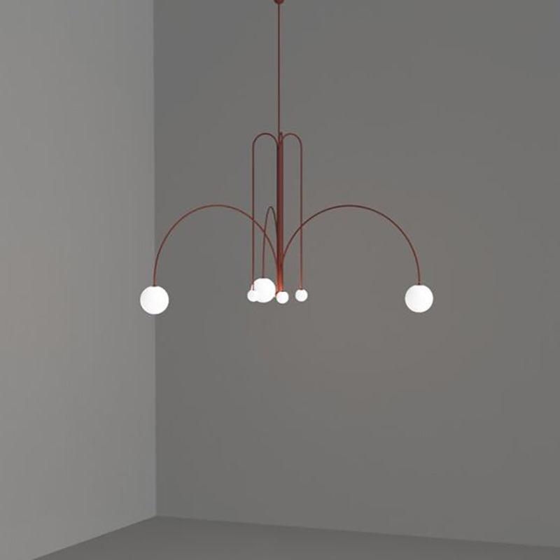 Lavisa - Modern Arc Globe LED Pendant Light