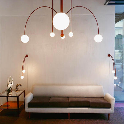 Lavisa - Modern Arc Globe LED Pendant Light