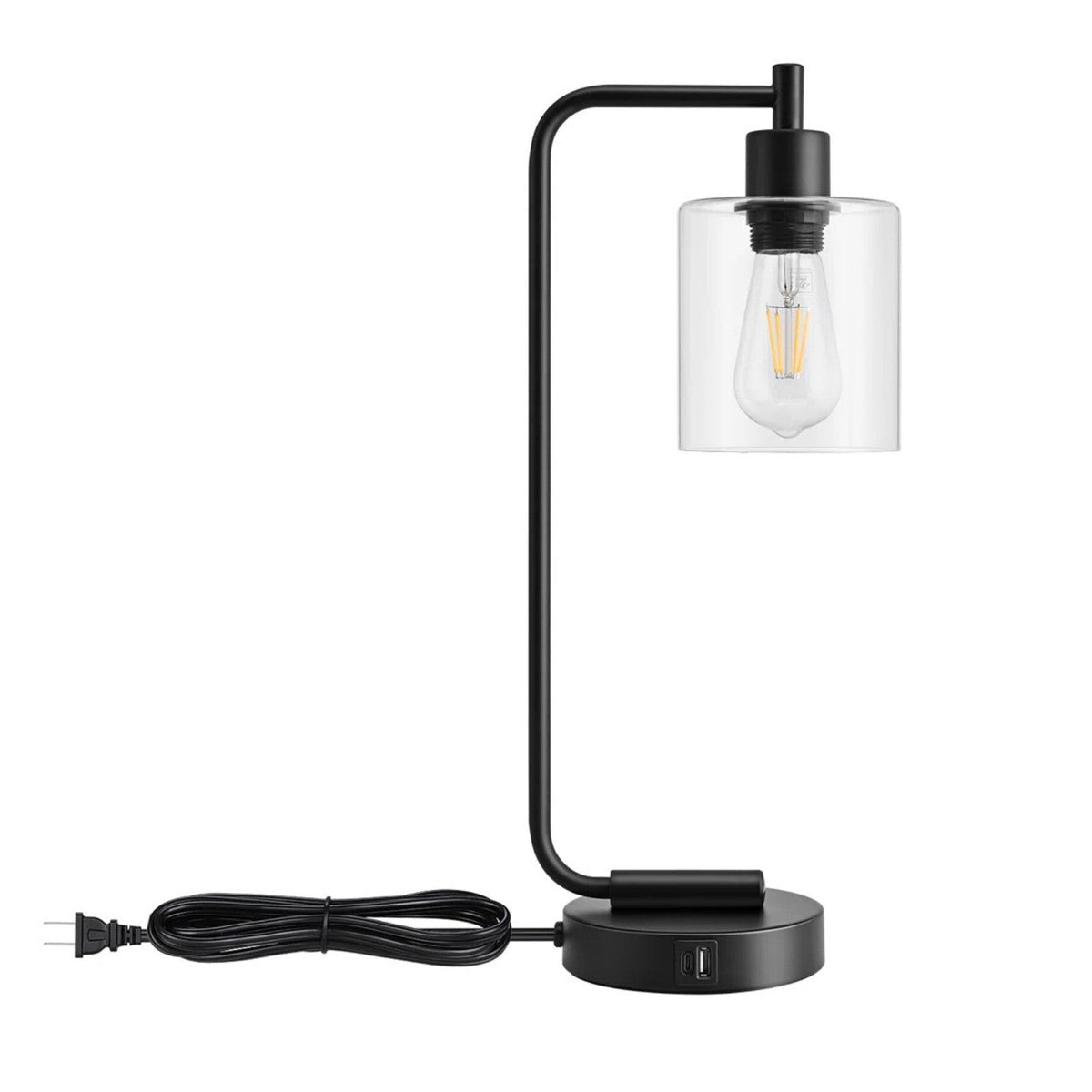 Lavisa - Touch-Control Dimmable Table Lamp with Dual USB Ports