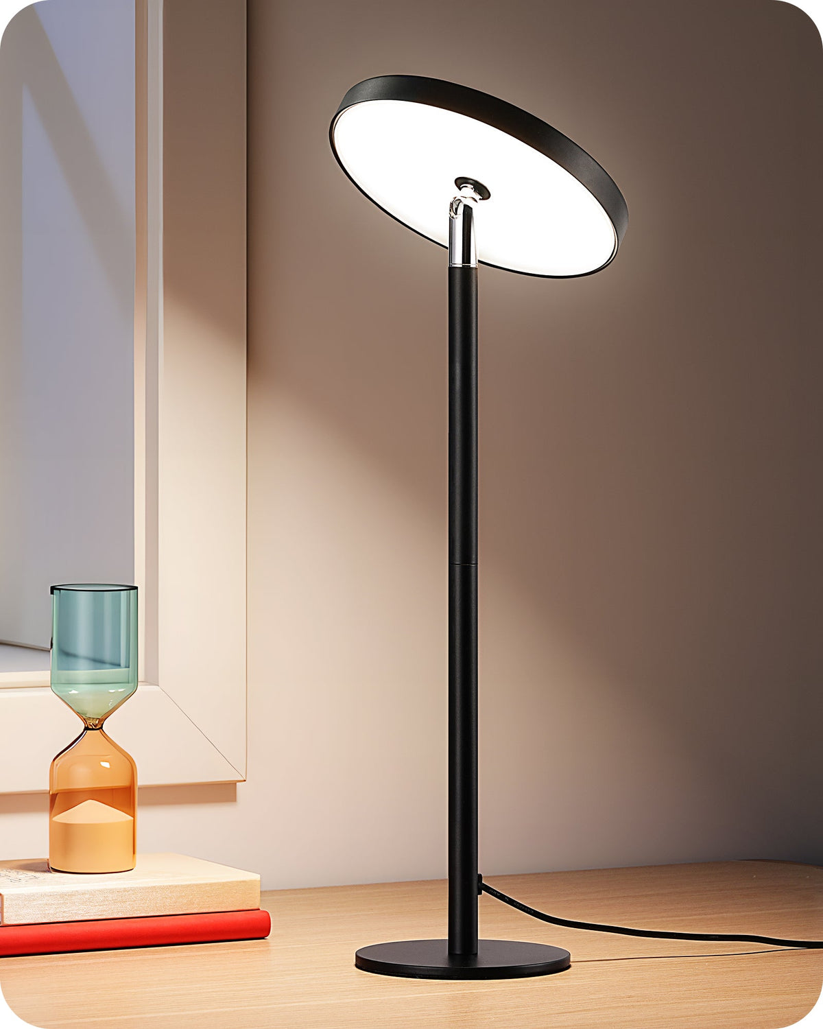 Lavisa - Touch Control LED Task Table Lamp with Memory Dimming