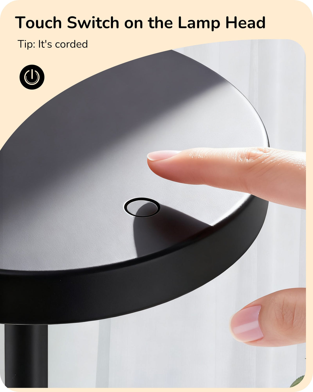 Lavisa - Touch Control LED Task Table Lamp with Memory Dimming