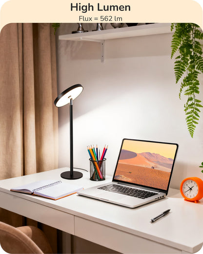 Lavisa - Touch Control LED Task Table Lamp with Memory Dimming