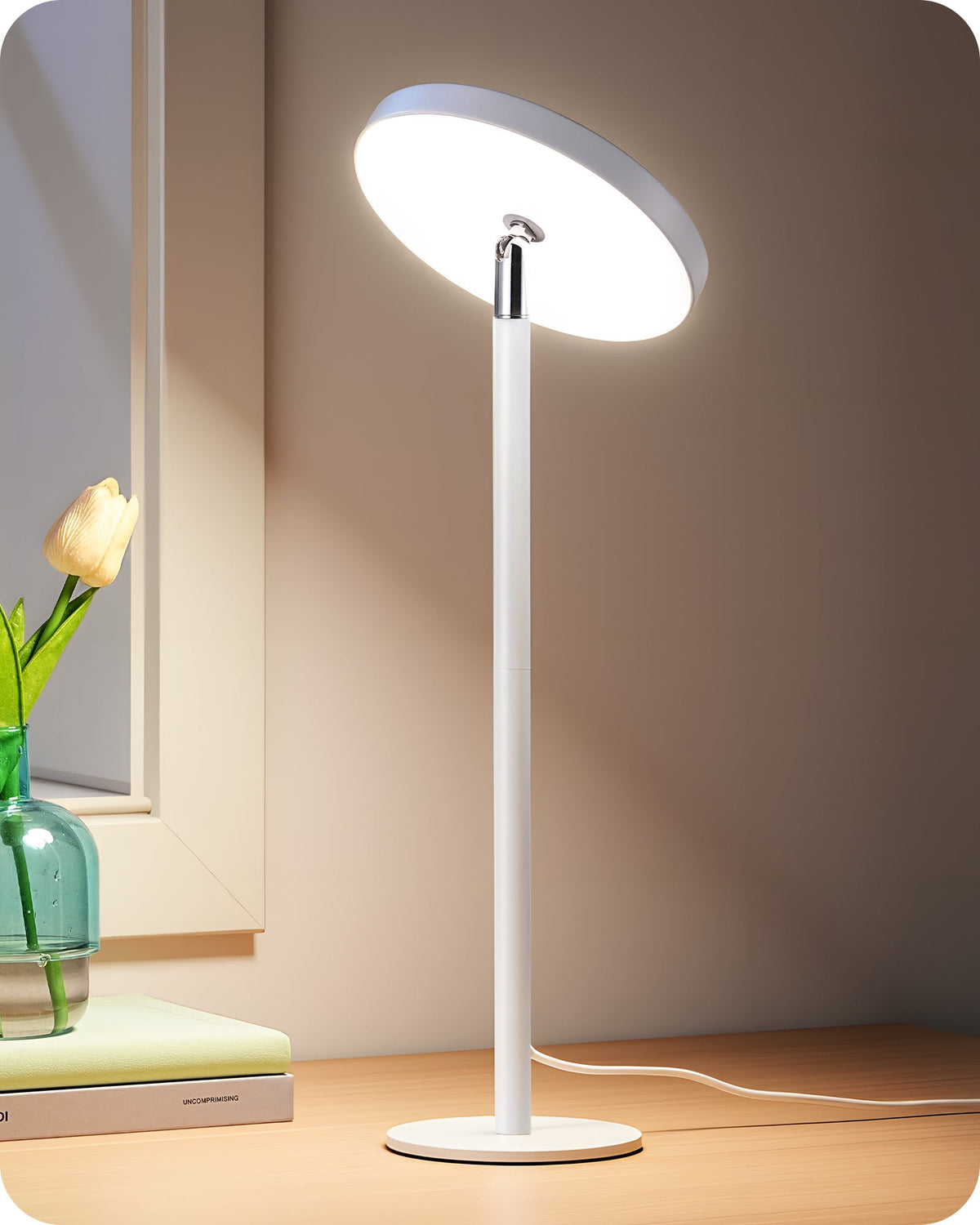 Lavisa - Touch Control LED Task Table Lamp with Memory Dimming