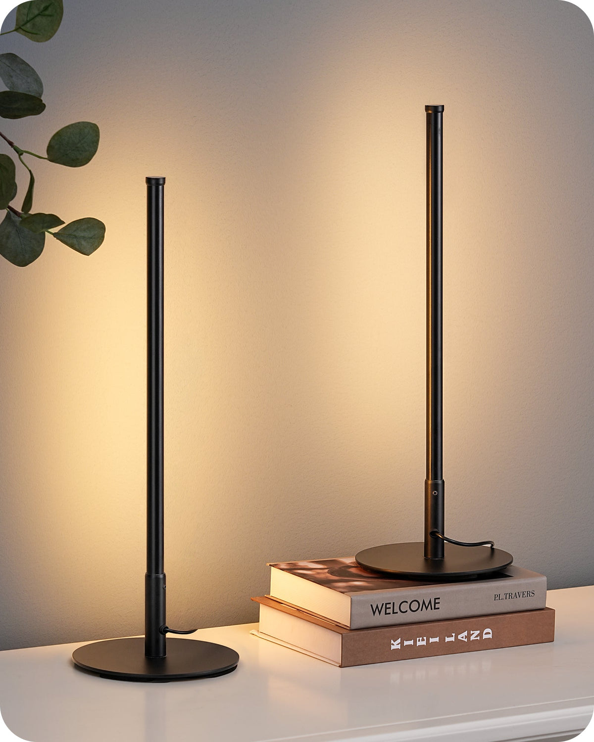 Lavisa - Modern Minimalist Dimmable LED Table Lamps Set of 2