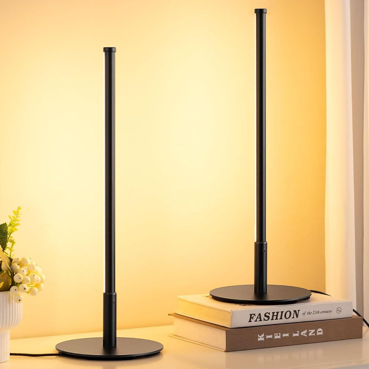 Lavisa - Modern Minimalist Dimmable LED Table Lamps Set of 2