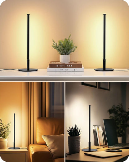 Lavisa - Modern Minimalist Dimmable LED Table Lamps Set of 2