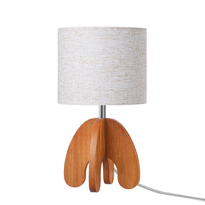 Lavisa - Minimalist Wood Base Bedside Table Lamp