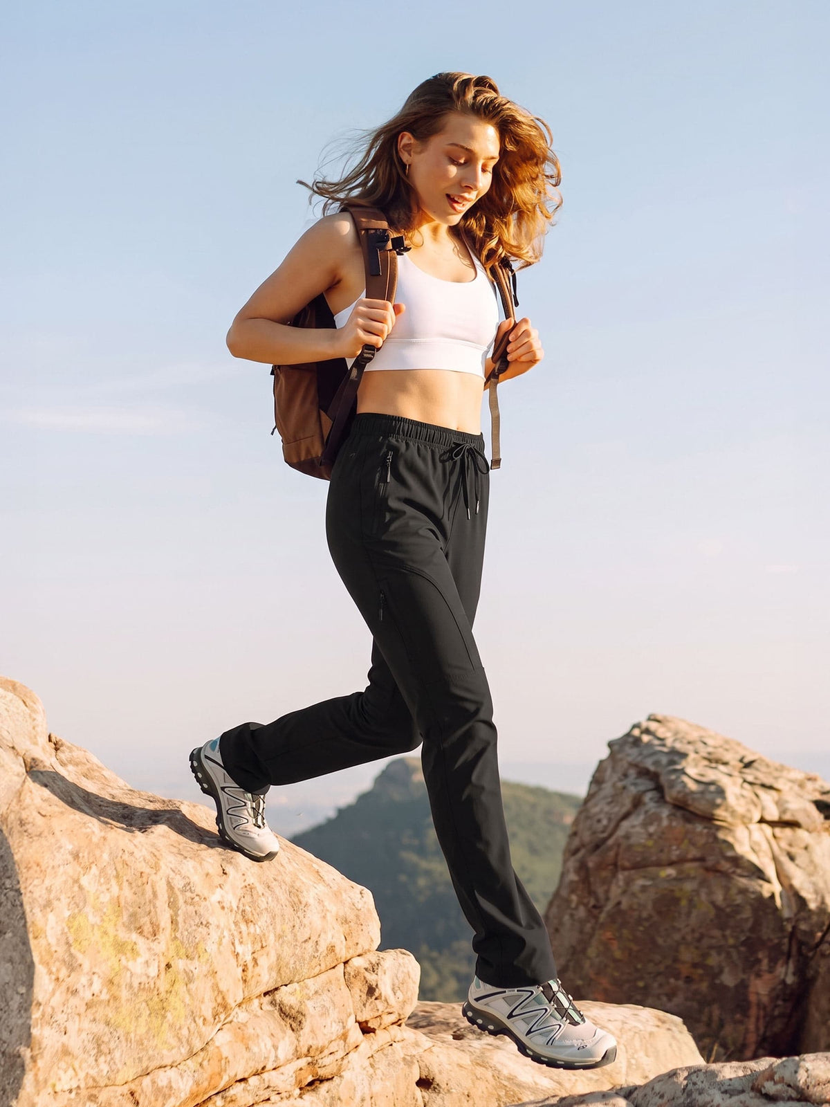 Lavisa - Women's Lightweight Quick-Dry Hiking & Travel Pants