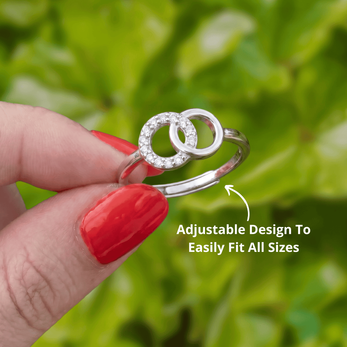 Lavisa - Linked Friends Forever Ring