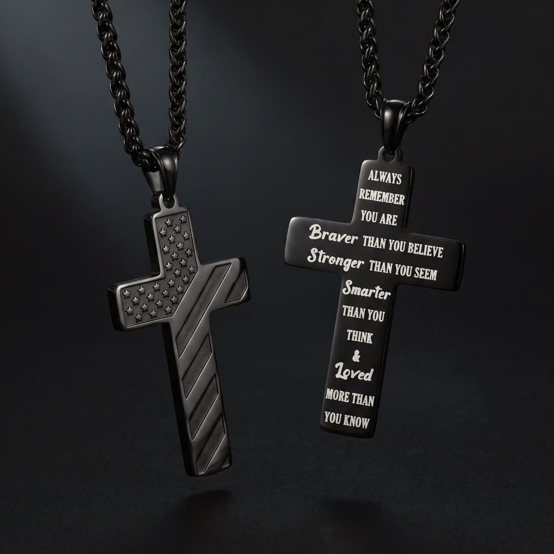 Lavisa - Men's Cross Necklace