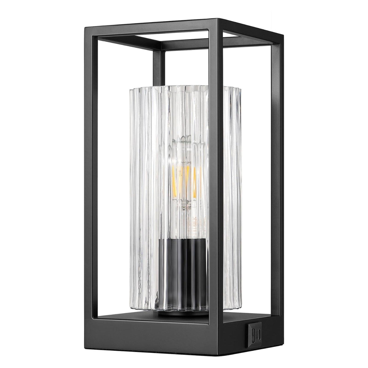 Lavisa - Touch Control Modern Table Lamp with Clear Glass Shade