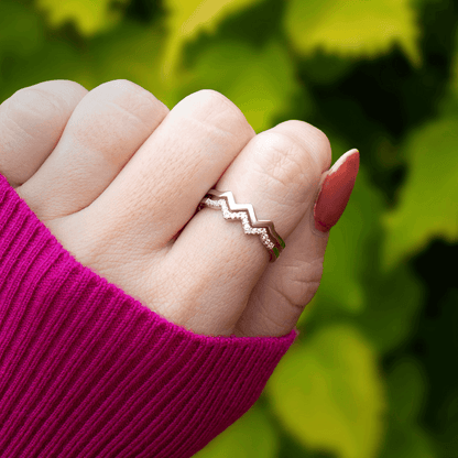 Lavisa - Highs and Lows Memory Ring - Adjustable Keepsake
