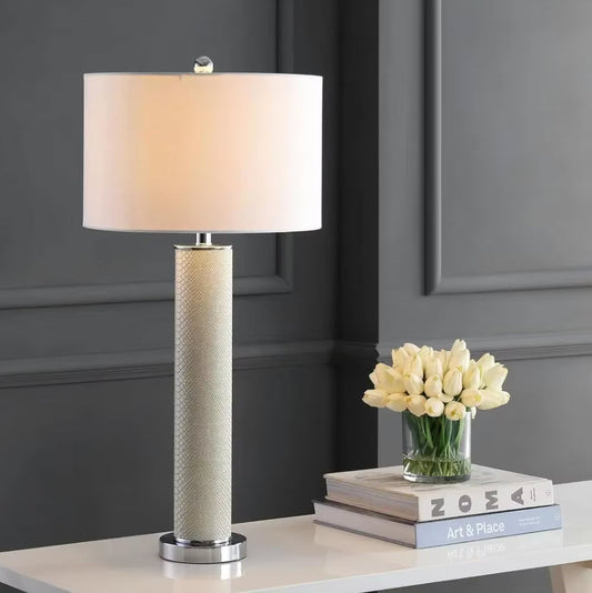 Lavisa - Snakeskin Texture Table Lamp Set