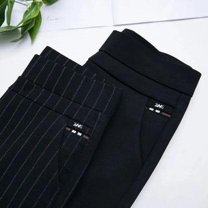 Lavisa - Women's Stretch Slim Fit Pants - Tailored Day-to-Evening Trousers