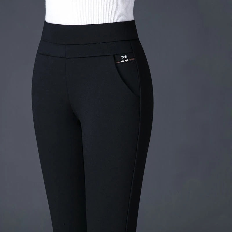 Lavisa - Women's Stretch Slim Fit Pants - Tailored Day-to-Evening Trousers