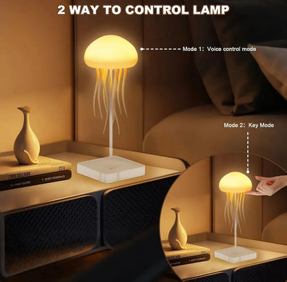 Lavisa - Jellyfish Lava Lamp RGB Color Changing Night Light