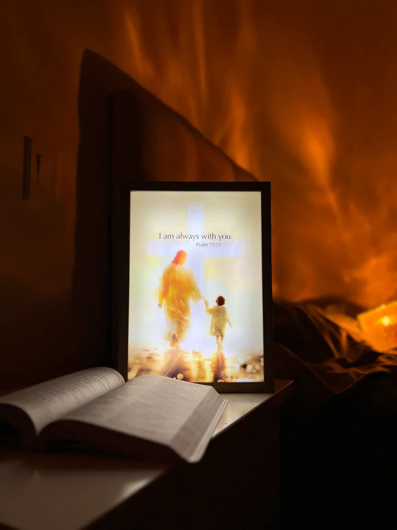Lavisa - Decorative Jesus LED Acrylic Prayer Lamp