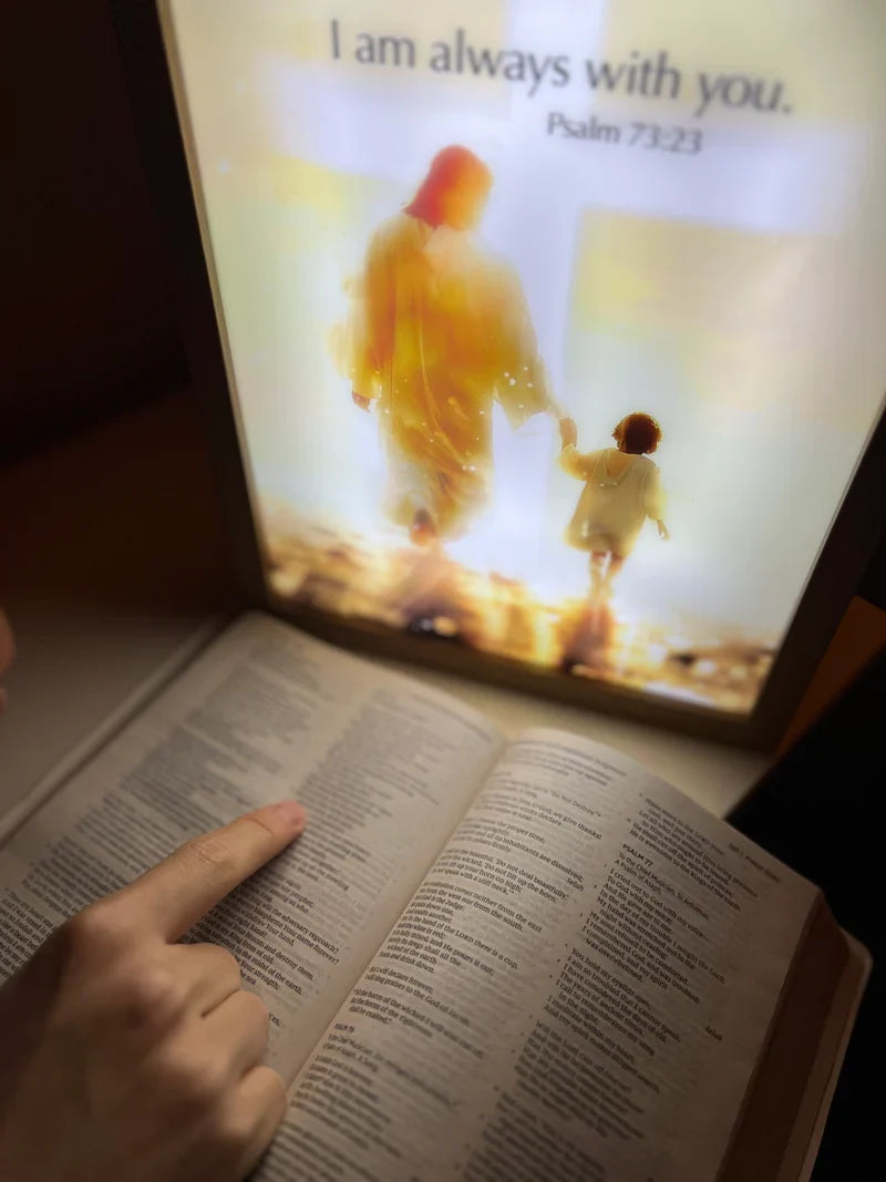 Lavisa - Decorative Jesus LED Acrylic Prayer Lamp