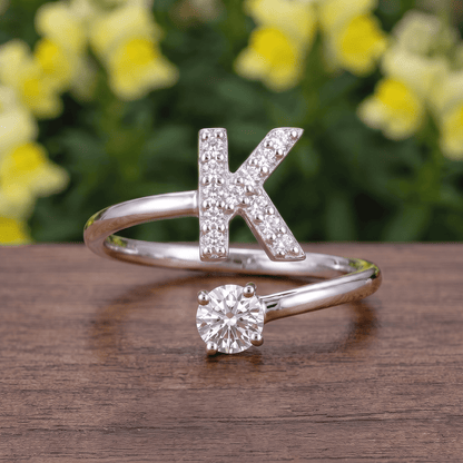 Lavisa - Adjustable Initial Ring