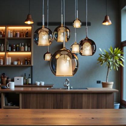 Lavisa - Modern Globe Cluster Pendant Light