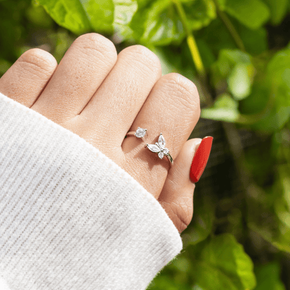 Lavisa - Just Be You Butterfly Ring